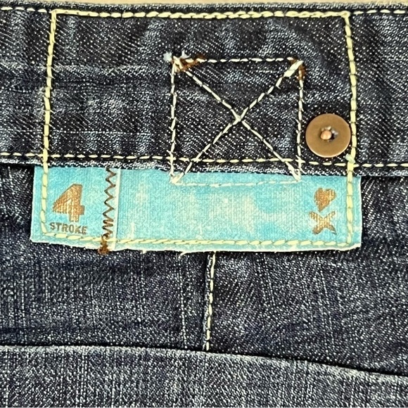 𝅺4 Stroke Women’s Jeans Style Wonderland Straight Leg Size 26 - Picture 8 of 14